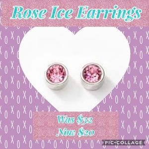 Touchstone Crystal by Swarovski Pink Earrings